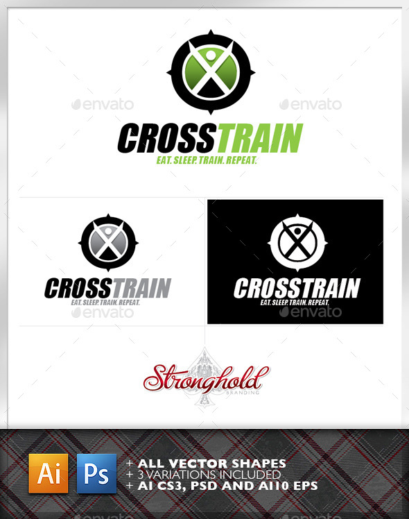 Cross Training Logo Template - Logo Templates