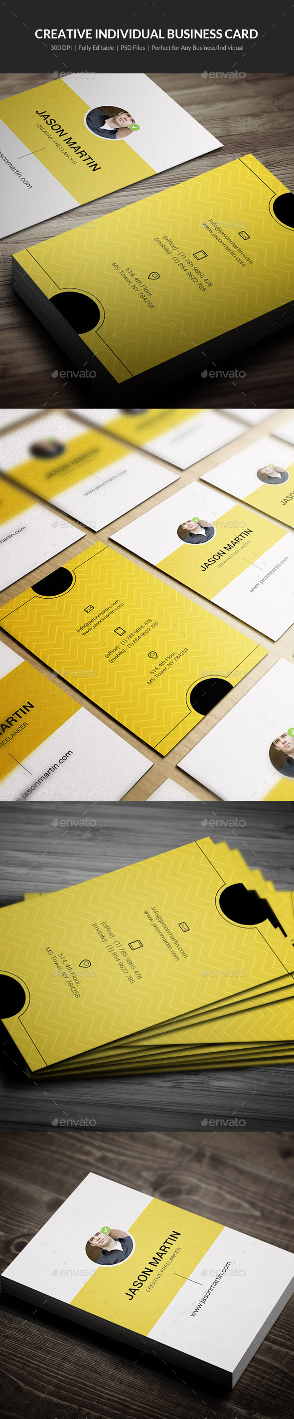 Creative Individual Business Card - 04 - Creative Business Cards