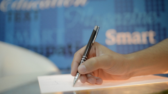 Writing Hand Writing Hand