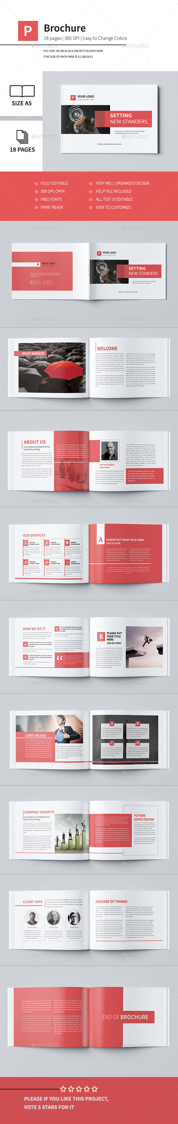Minimal Business Brochure IV - Corporate Brochures