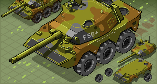 Military War Games 3D Isometric Vector Mega Collection