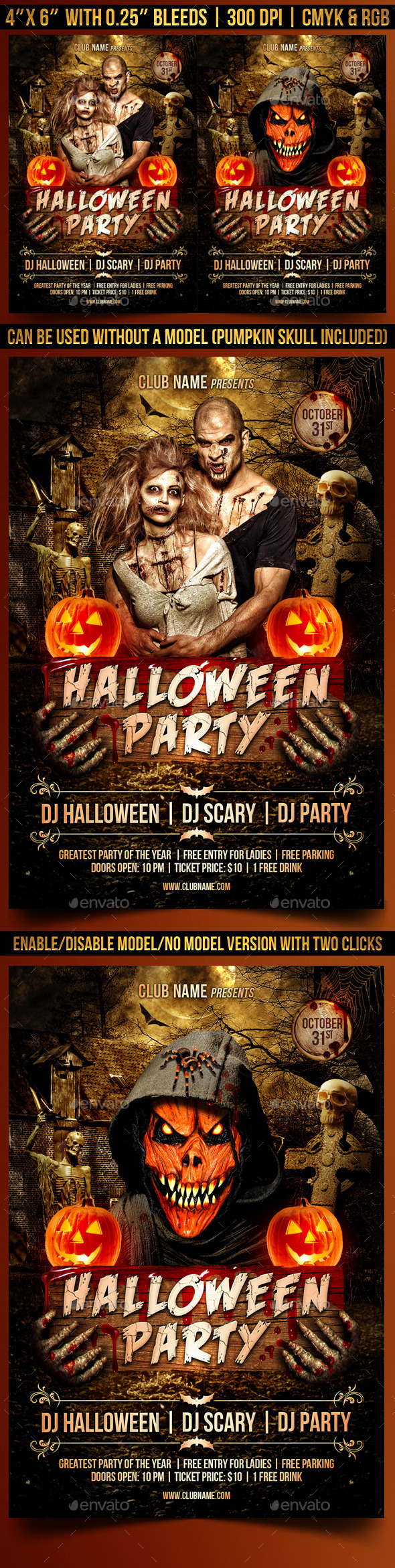 Halloween Party Flyer