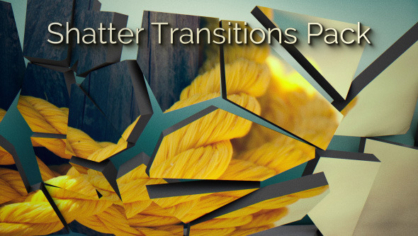 Shatter Transitions Pack - VideoHive 12474512
