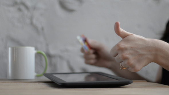 Successful Online Payment on Tab Successful Online Payment on Tab