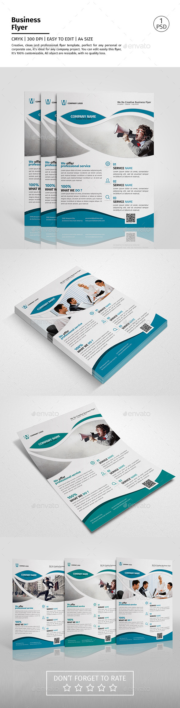 A4 Corporate Business Flyer Template Vol 09 A4 Corporate Business Flyer Template Vol 09