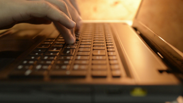 Laptop Opening Keyboard Typing Laptop Opening Keyboard Typing