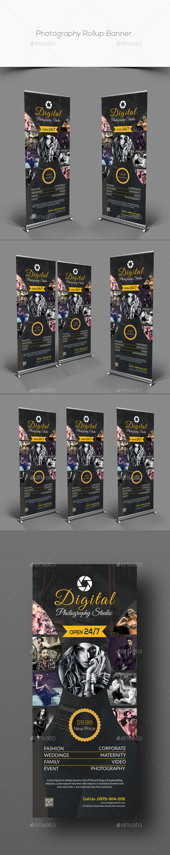 Photography Rollup Banner Photography Rollup Banner