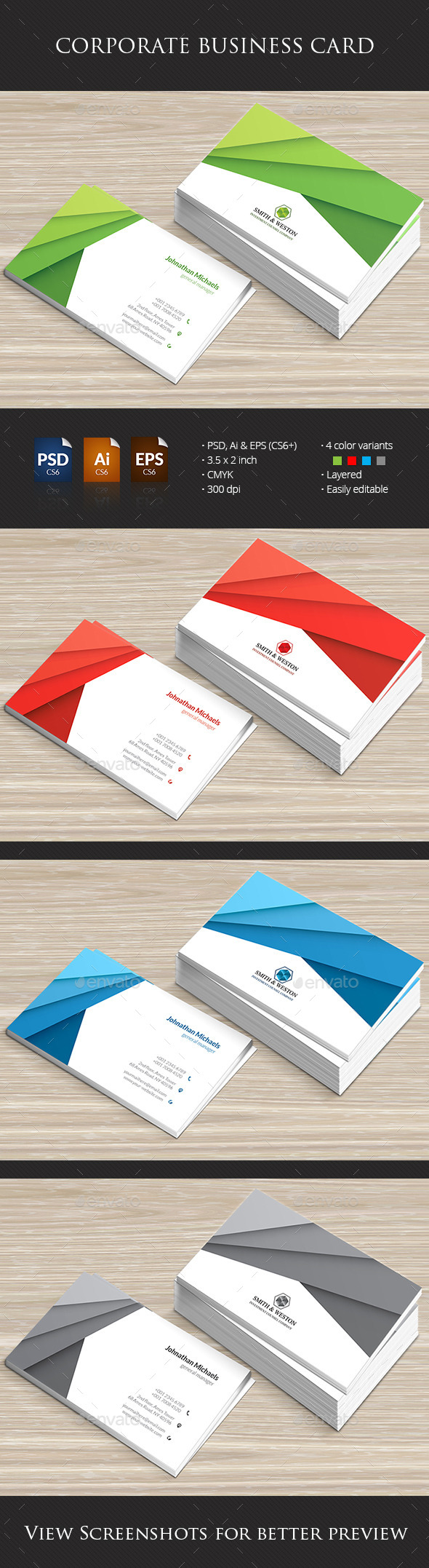 Corporate Business Card Corporate Business Card