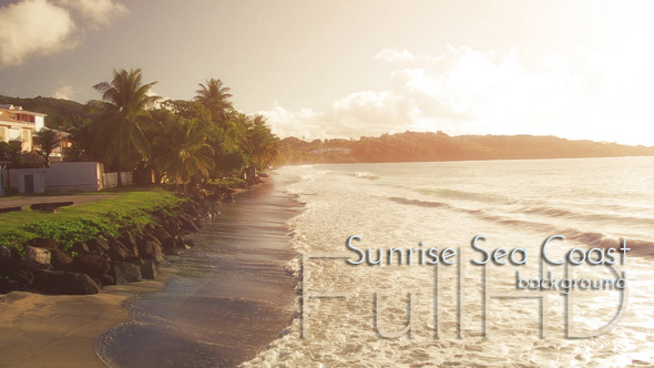 Sunrise Sea Coast Sunrise Sea Coast