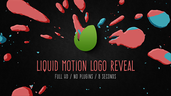 Liquid Motion Logo Reveal