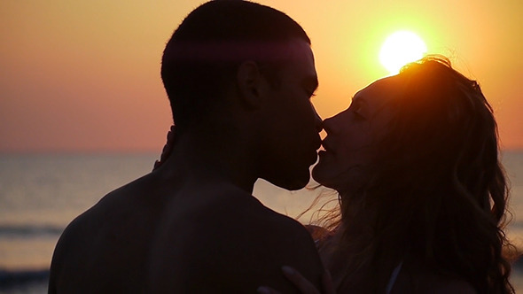 Young Couple Man and Woman Young Couple Man and Woman