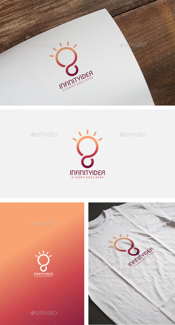 Infinity Idea Logo - Abstract Logo Templates