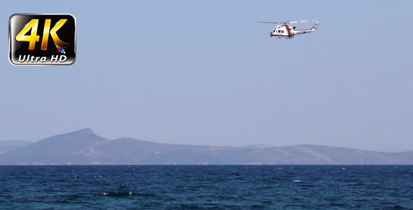 Helicopter and Sea Helicopter and Sea