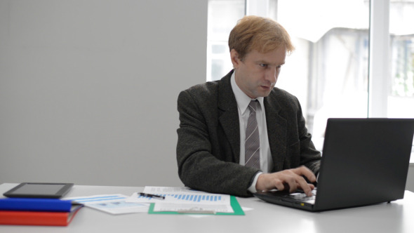 Typing on Laptop Typing on Laptop
