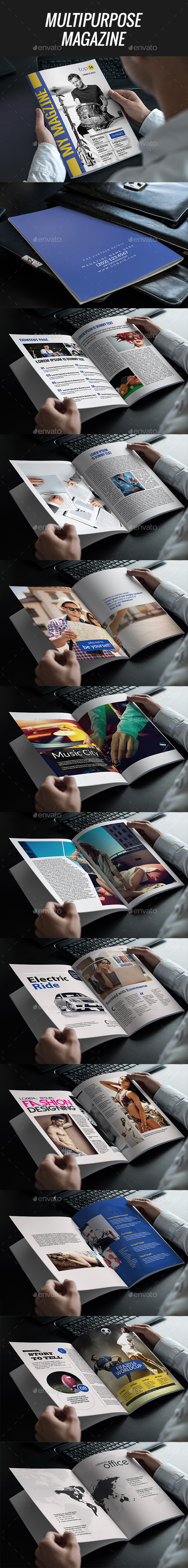 Multipurpose Magzine - Magazines Print Templates