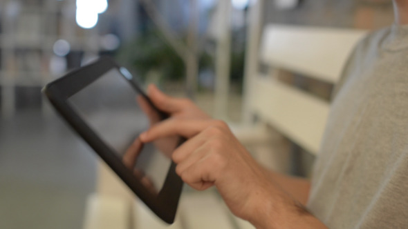 Typing on Digital Tablet Keyboard Typing on Digital Tablet Keyboard
