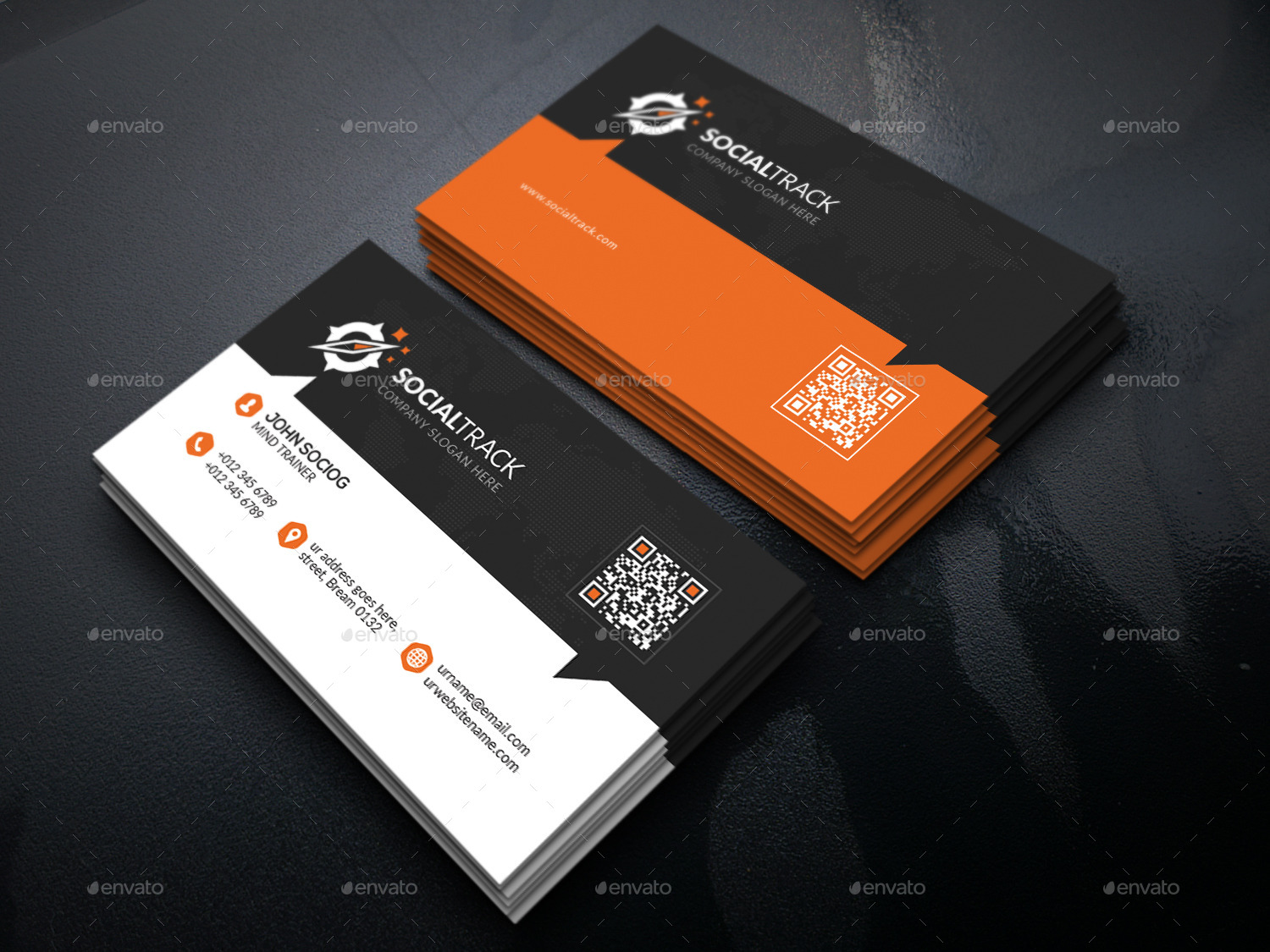 Social Corporate Business Cards by logocreeds | GraphicRiver