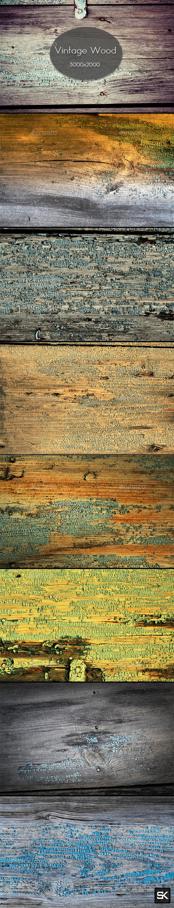Vintage Wood.9 - Wood Textures