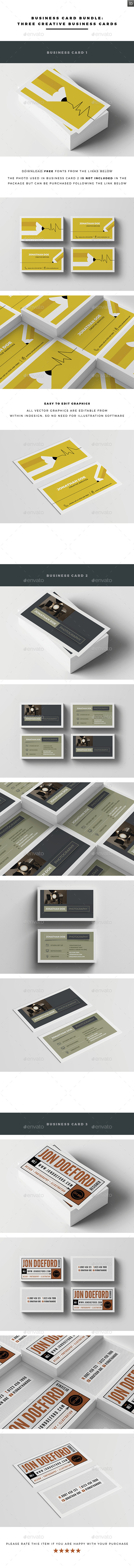 Business Card Bundle - Creative Business Cards