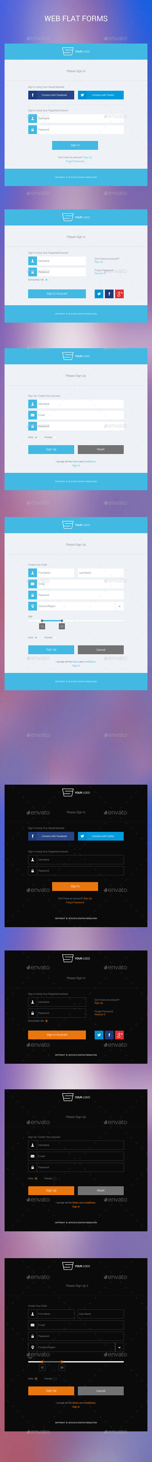 Web Flat Forms Web Flat Forms