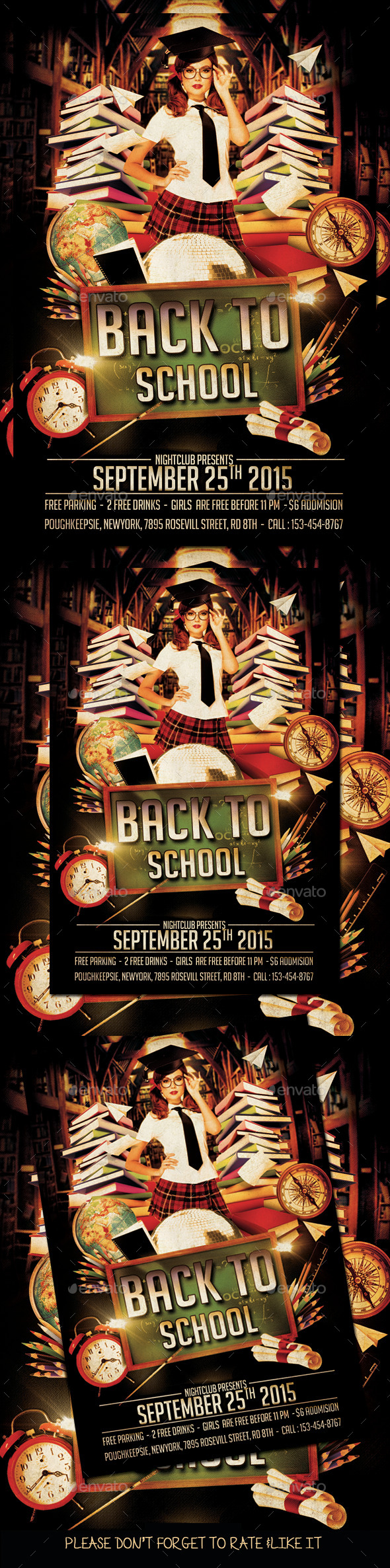 Back To School Flyer - Flyers Print Templates