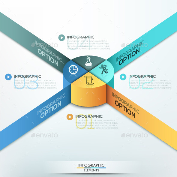 Modern Infographic Options Template - Infographics