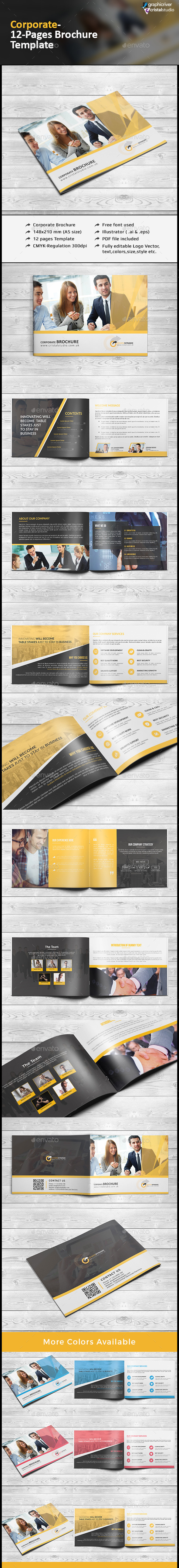A5 Business Brochure/Catalog - Corporate Brochures