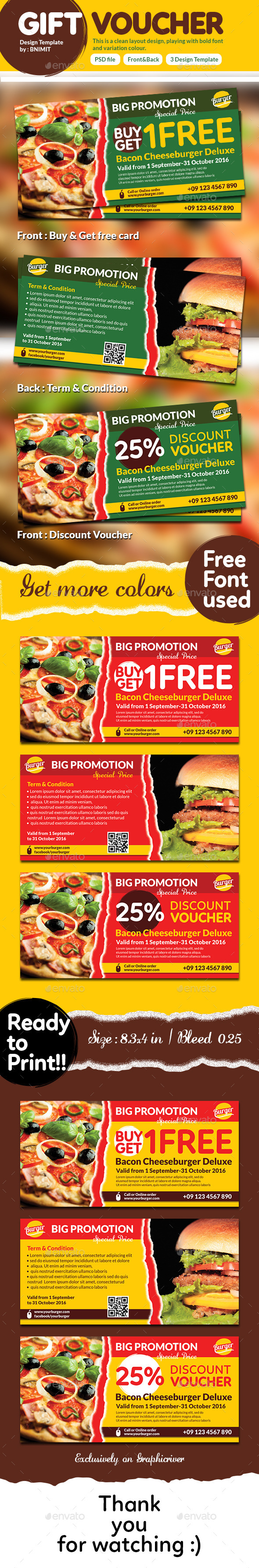 Gift Voucher - Loyalty Cards Cards & Invites