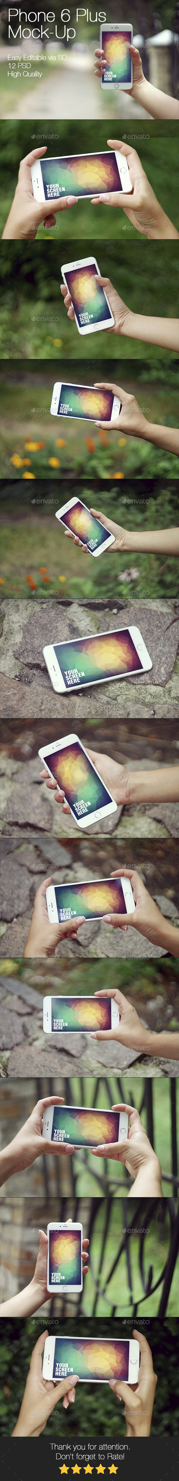 Phone 6 Plus Mockup Phone 6 Plus Mockup
