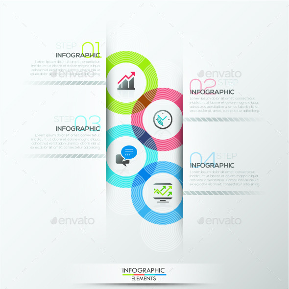 Modern Infographic Circle Template - Infographics