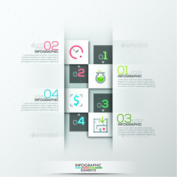 Modern Infographics Paper Template - Infographics