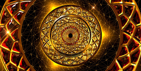 Gold and Jewels Background alt