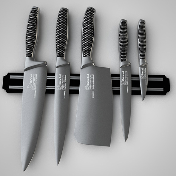 Knife Set - 3Docean 12619331