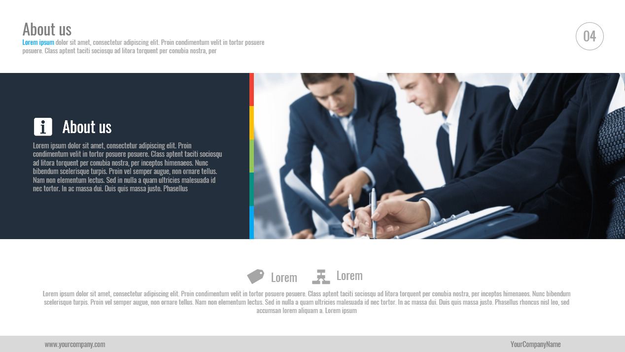 Enterprise Powerpoint Presentation Template By CreativeSolutionsDesign