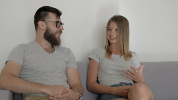 Couple Smiling and Happy Couple Smiling and Happy