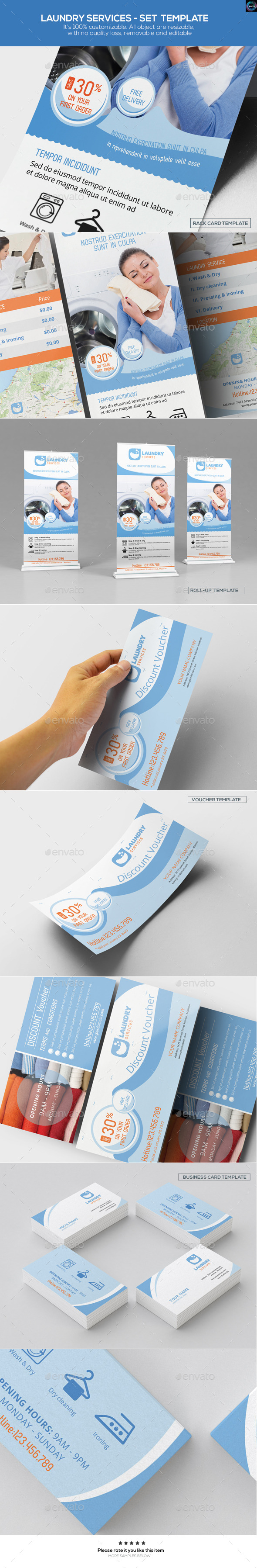 Laundry Services - Set Template