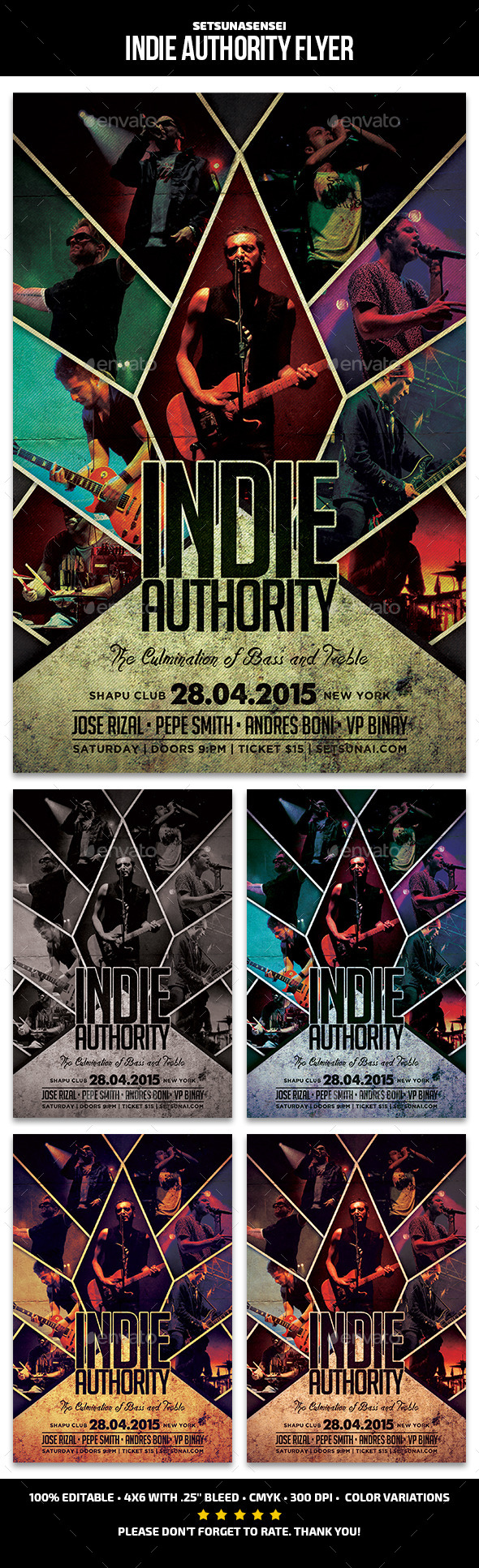 Indie Authority Flyer Indie Authority Flyer