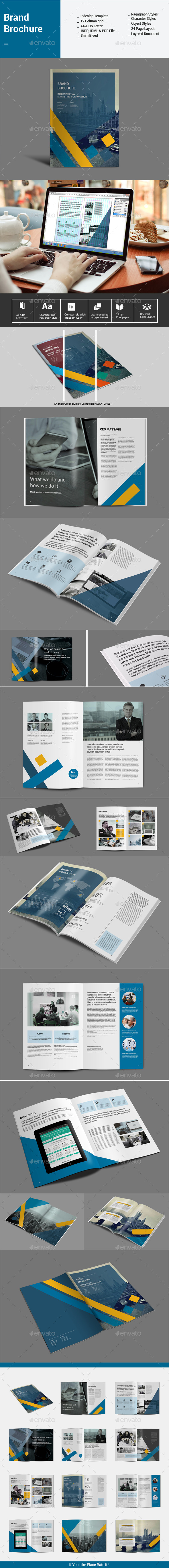Brand Brochure Template - Corporate Brochures
