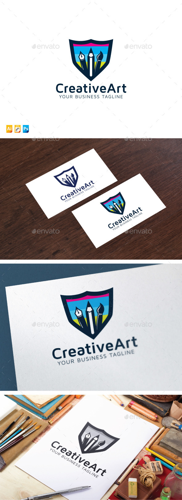 Creative Art logo - Vector Abstract