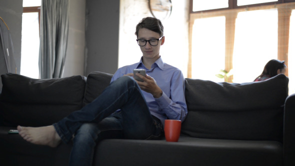 Emotions on Face while Using Smartphone alt