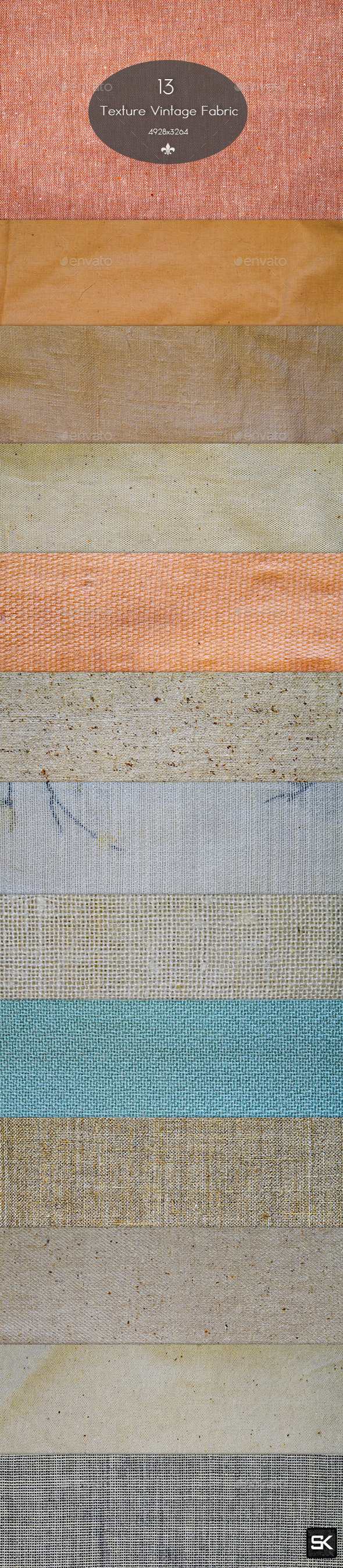 Vintage Fabric - Fabric Textures