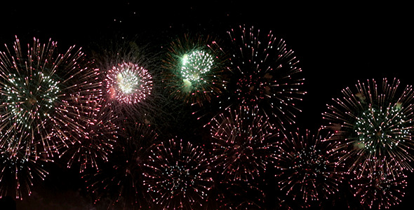Colorful Fireworks 01