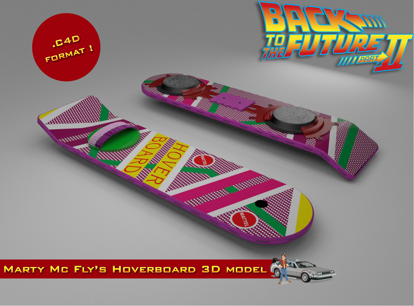 Marty Hoverboard by MARCEL_studios |