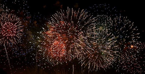 Colorful Fireworks 03