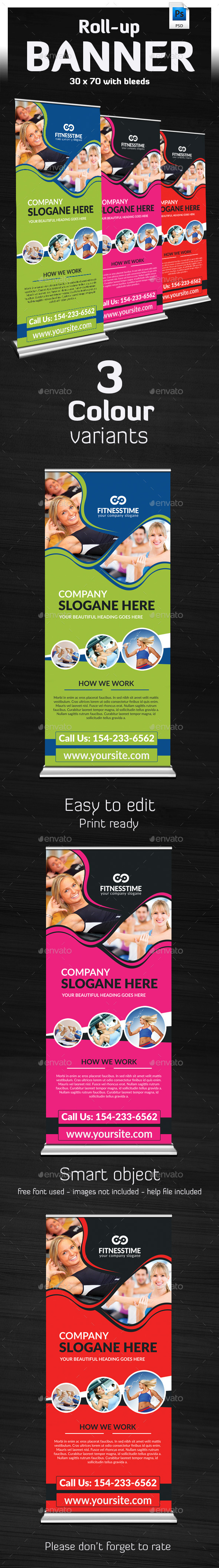 Ultimate Roll Up Banner - Signage Print Templates