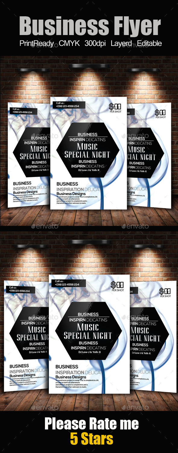 Creative Abstract Flyer Template Creative Abstract Flyer Template