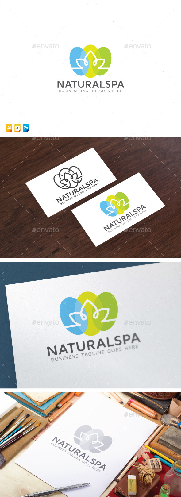 Natural Spa - Nature Logo Templates
