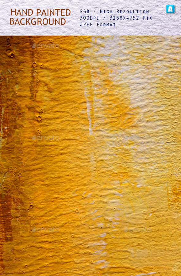 Hand Painted Background 0169 - Art Textures