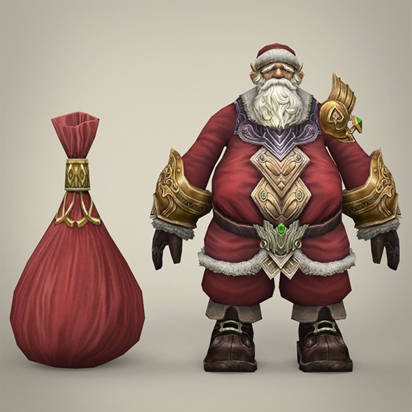 Fantasy Santa Claus - 3Docean 12637011
