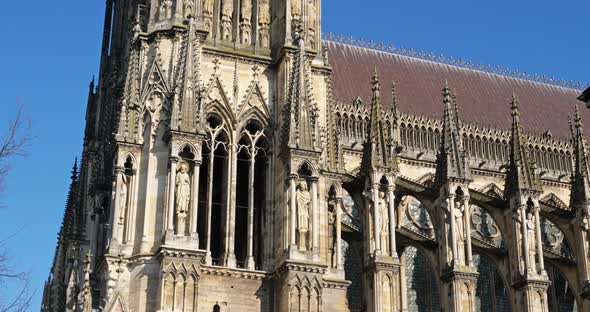 Cathedral Notre Dame of Reims, Marne department, Region Grand Est, France alt